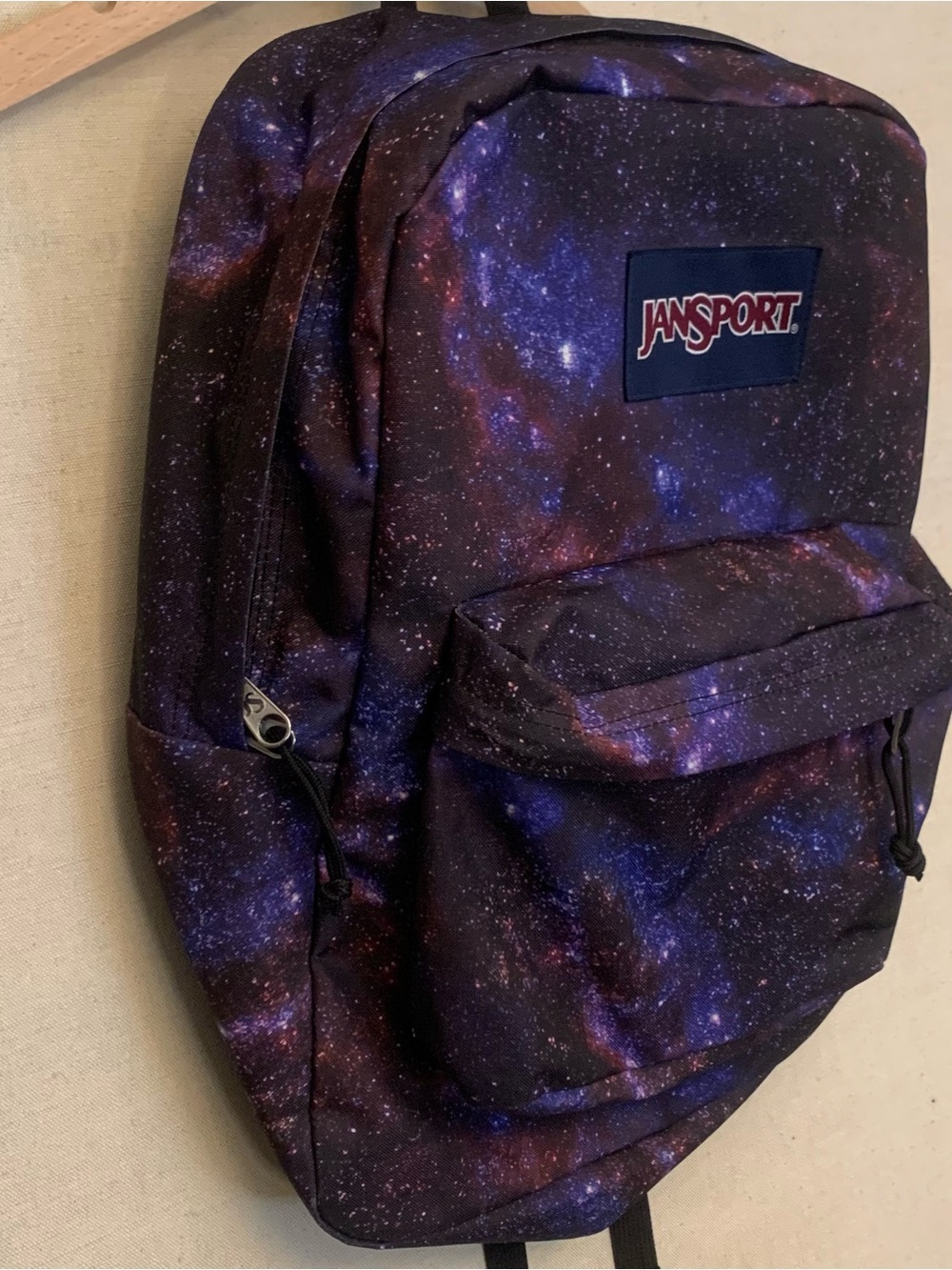 Kids Jansport Galaxy Print Backpack - Purple/Black